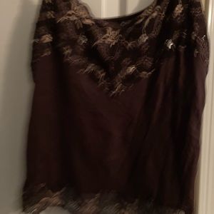 MI It brown camisole size large